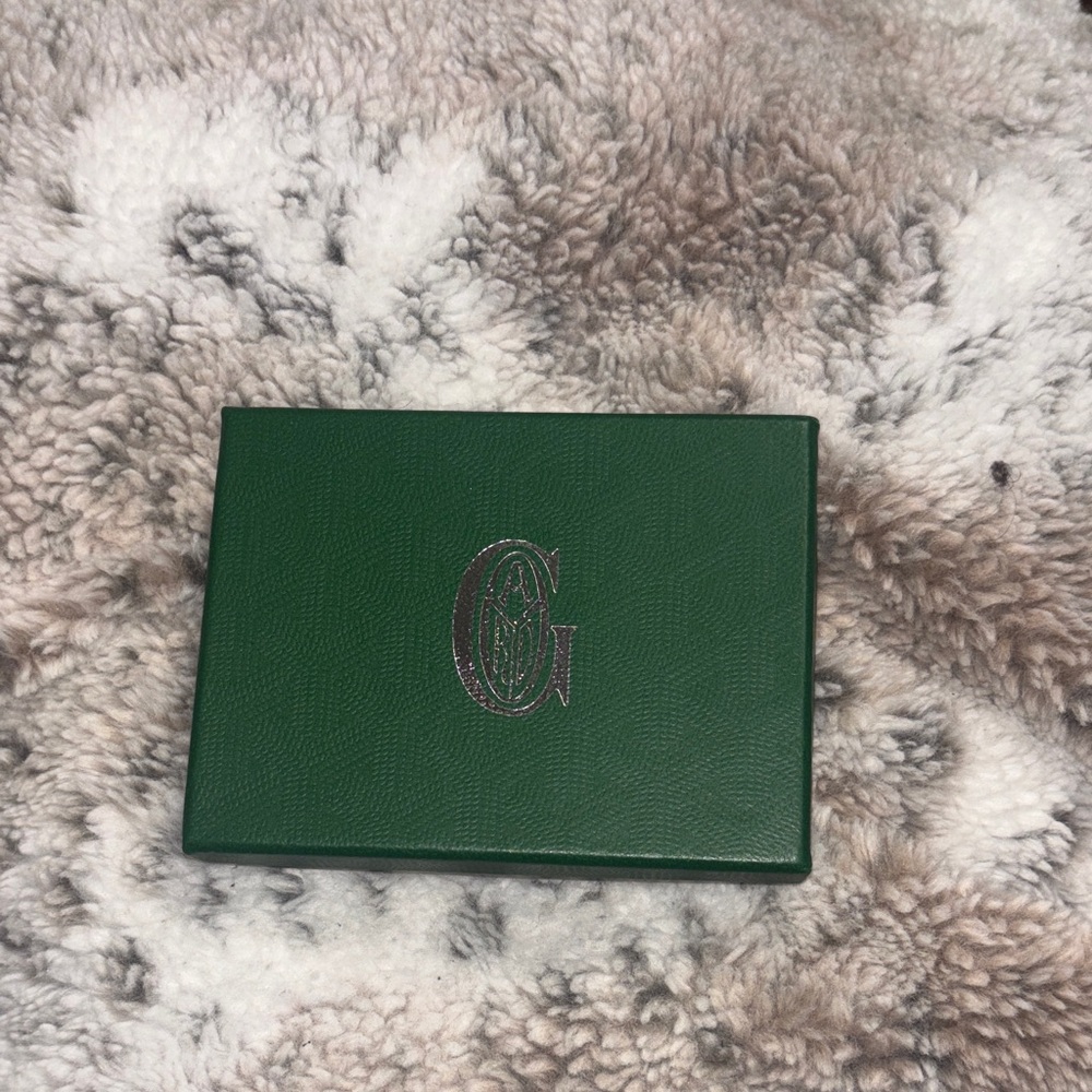 Navy Blue Goyard Small Wallet